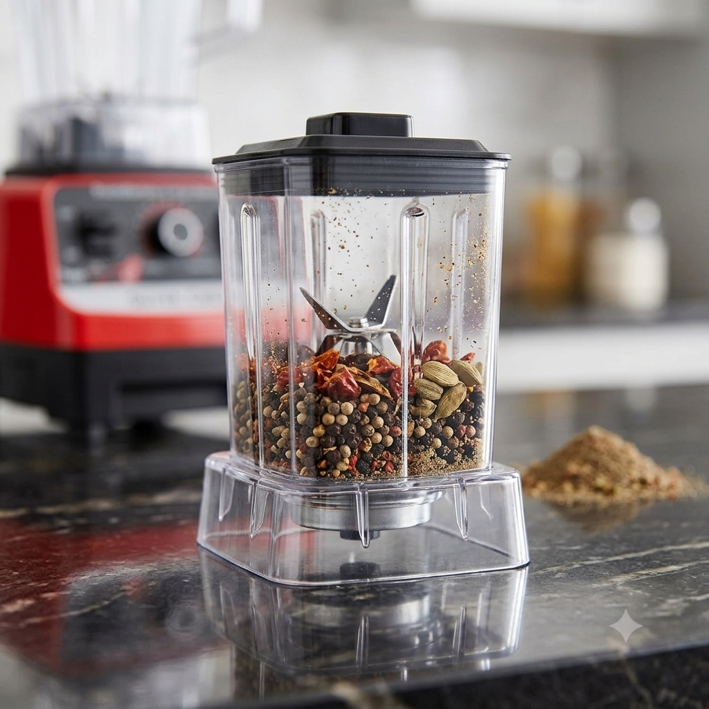 Germany Lot Silver Crest 2-in-1 Blender & Grinder 2.5L