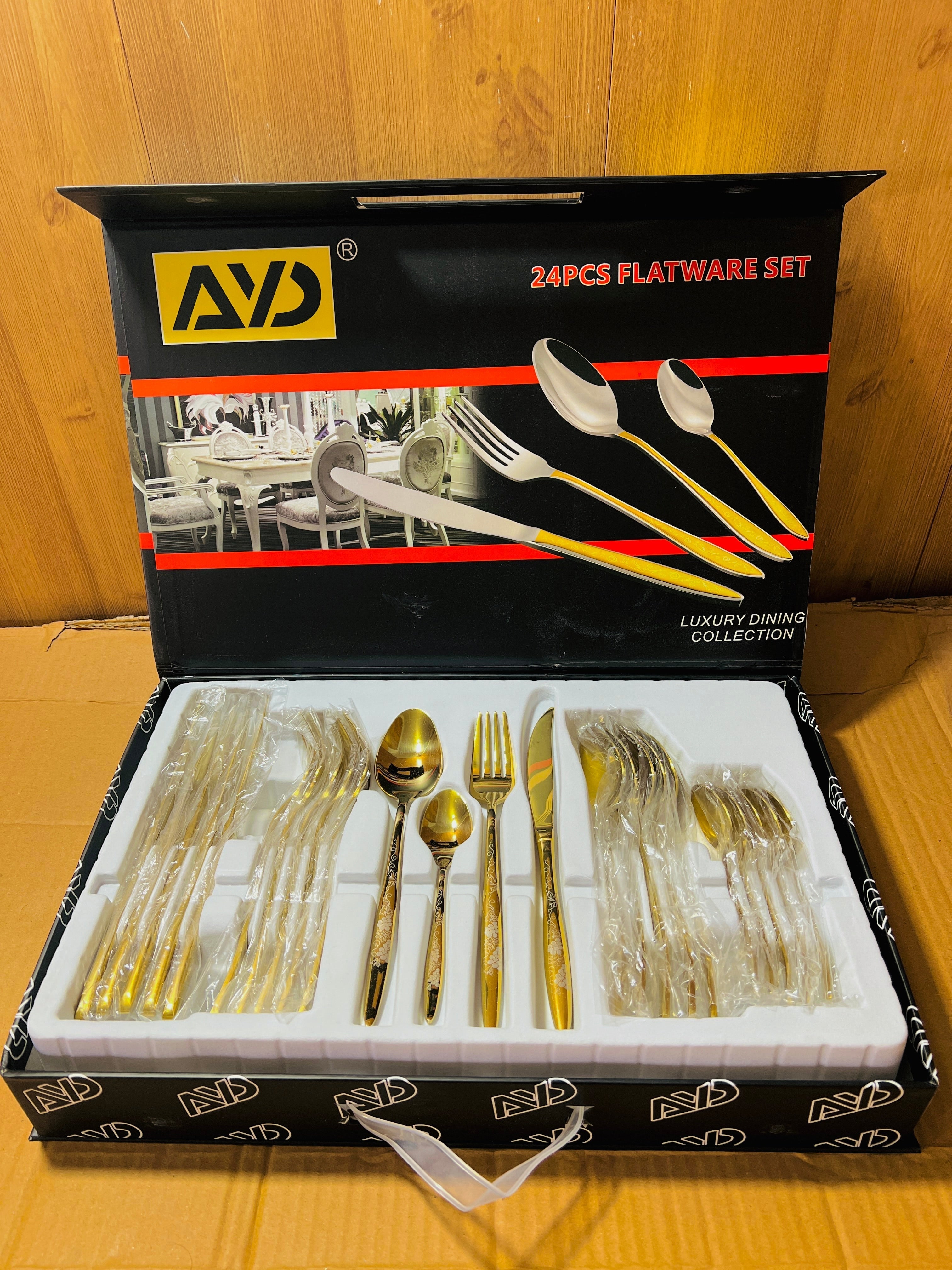 Lot Imported AYD Cutlery Set 24PCs