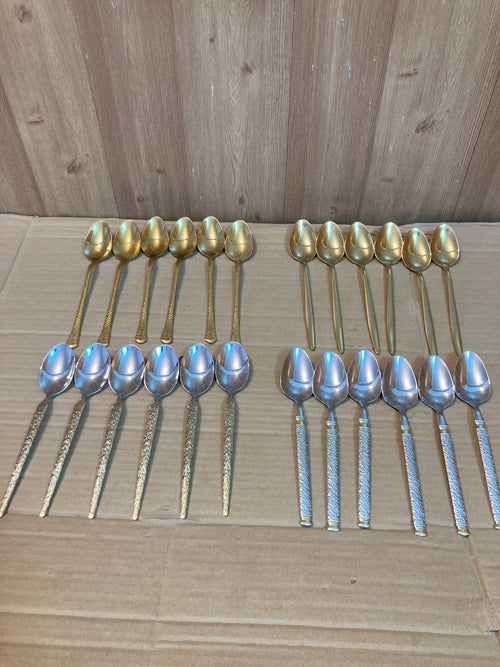 AYD 6PCs Stainless Steel Table Spoon Set