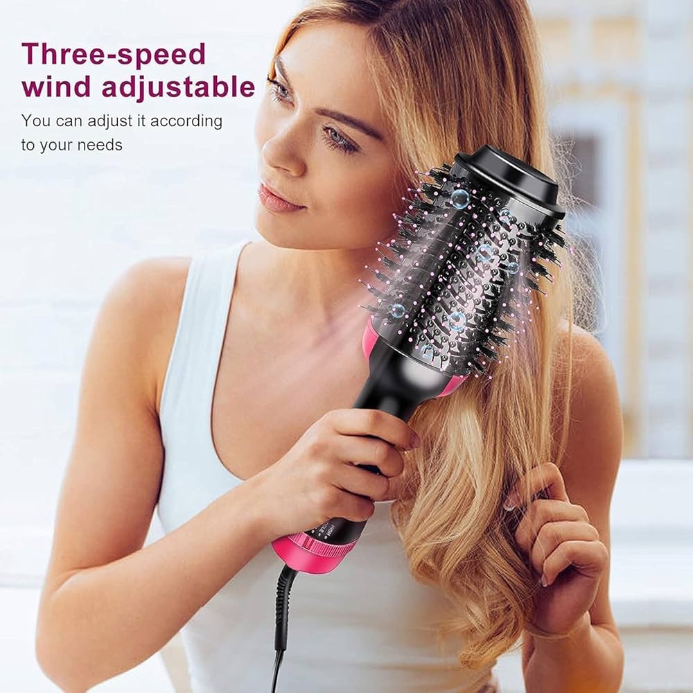 One Step Hot Air Brush (Dryer + Straightener)