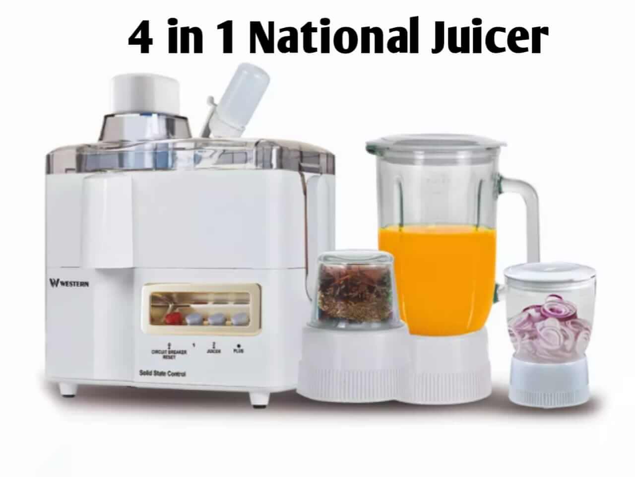 National 4-in-1 Food Processor - Factory