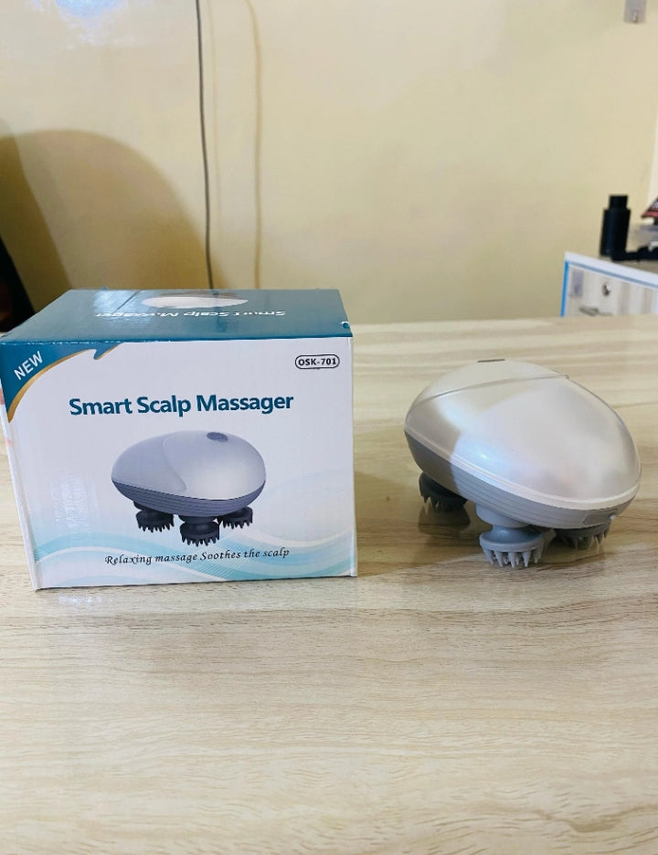 Electric Head/Shoulder Scalp Massager with 4 Kneading