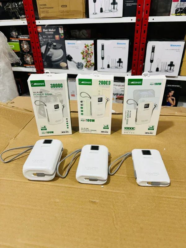 Lot Imported MODEN KATE Ultra Compact Super Fast Charging Power Bank