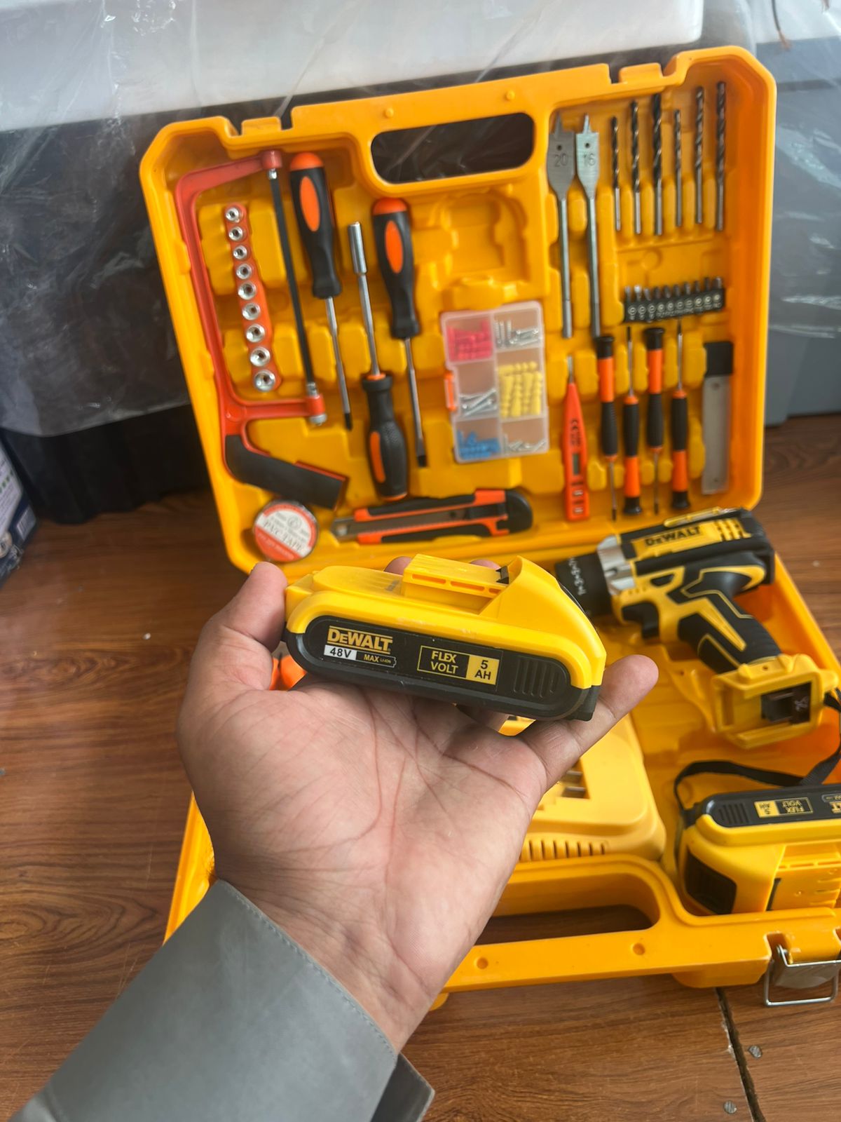 Tools Box With Cordless Drill Machine-48V - 10mm