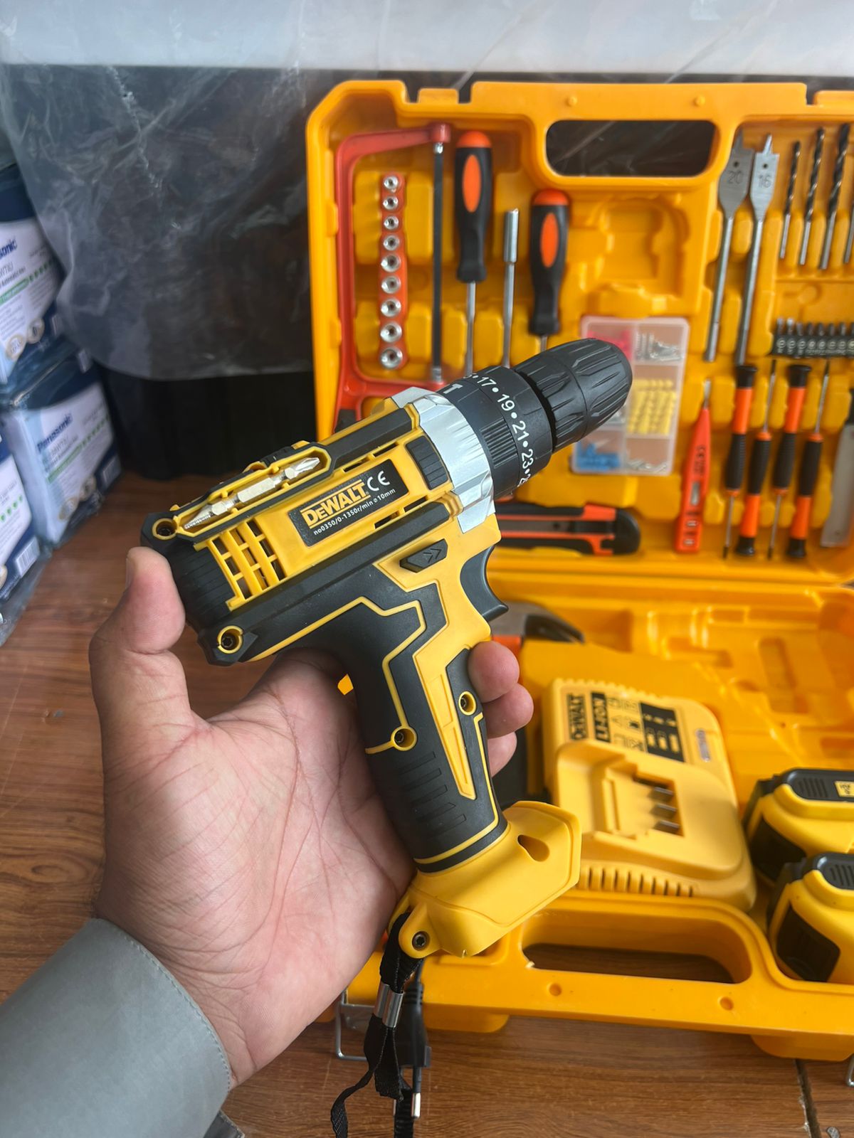 Tools Box With Cordless Drill Machine-48V - 10mm