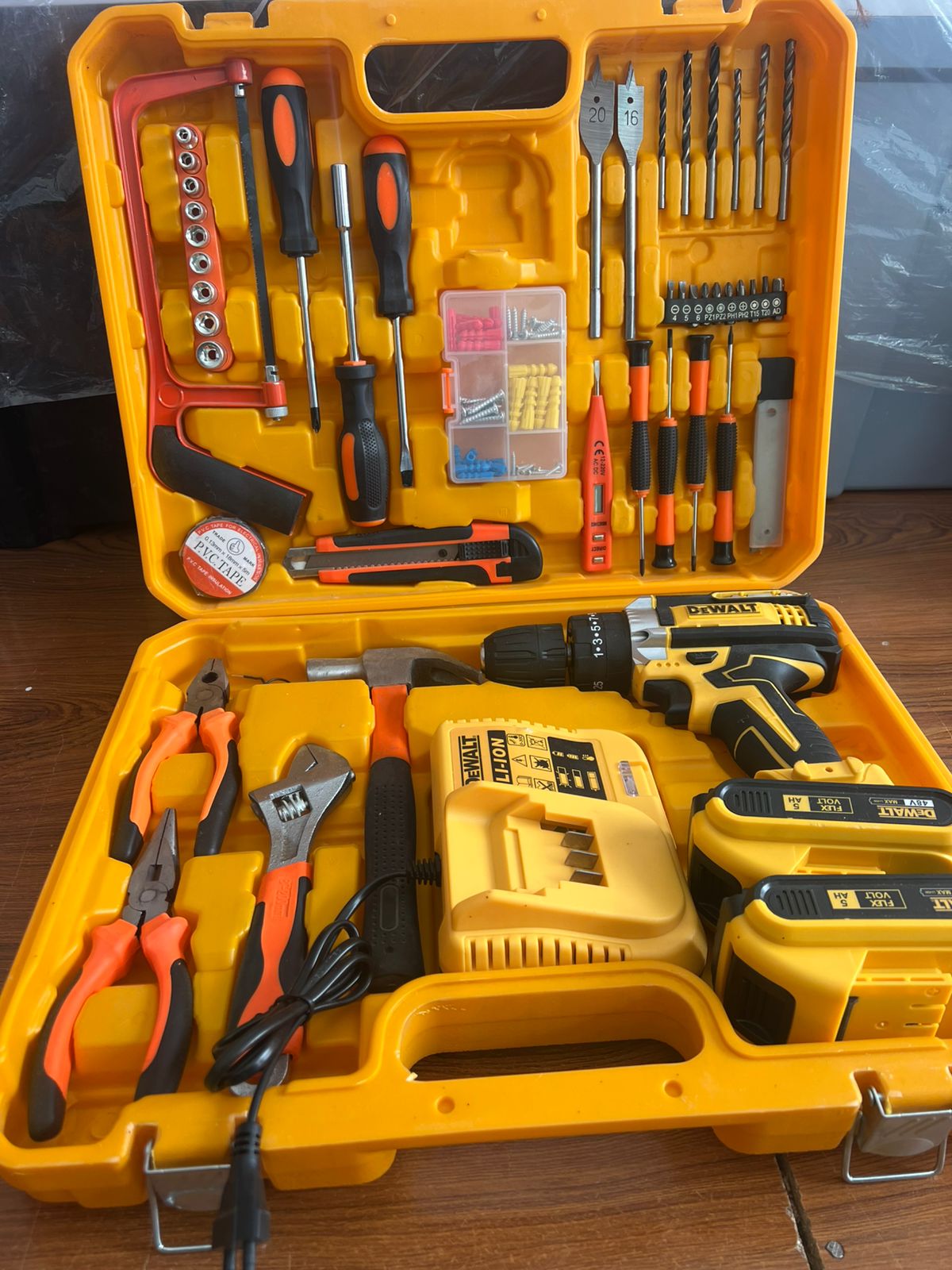 Tools Box With Cordless Drill Machine-48V - 10mm
