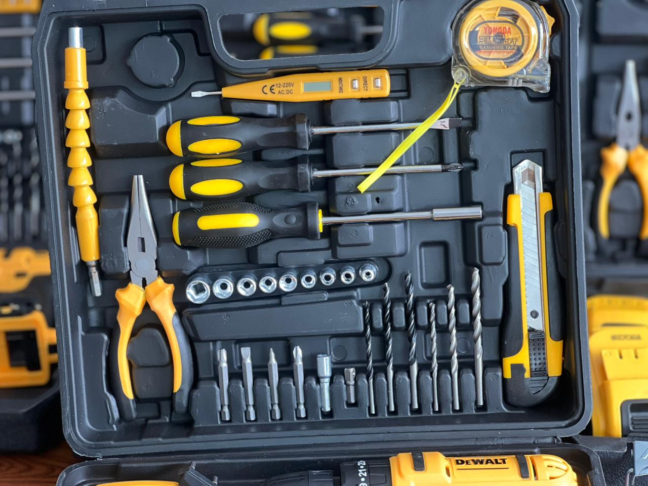 DeWalt Brushless Tool Box – 36-Piece Professional Set