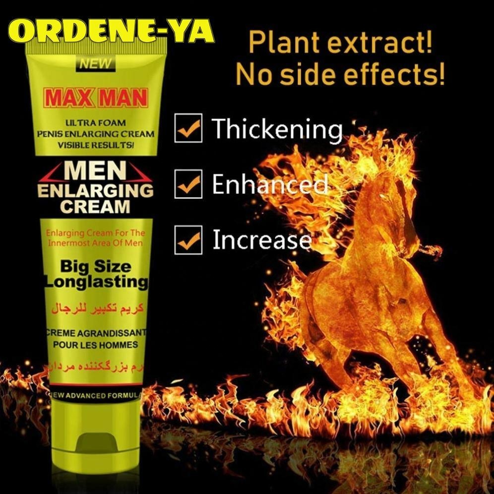 Max Man Enlarging Cream with no side effects EASY TO USE