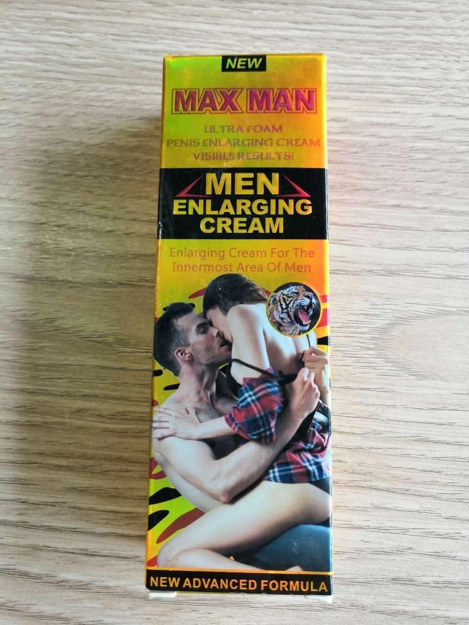 Max Man Enlarging Cream with no side effects